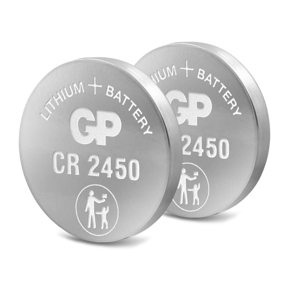 Lithium CR2450 - 2 knoopcellen