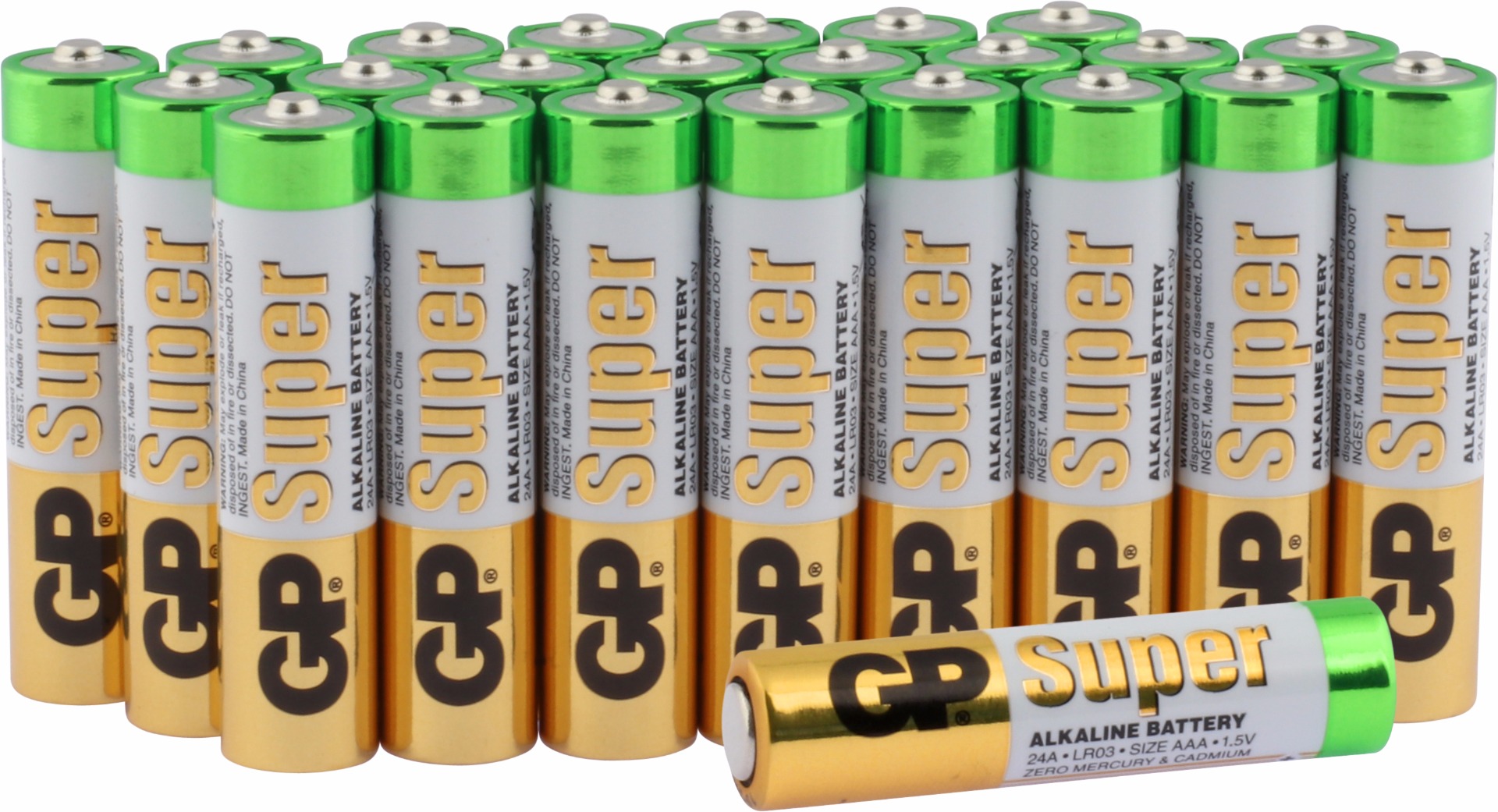 Super Alkaline AAA - 24 batterijen